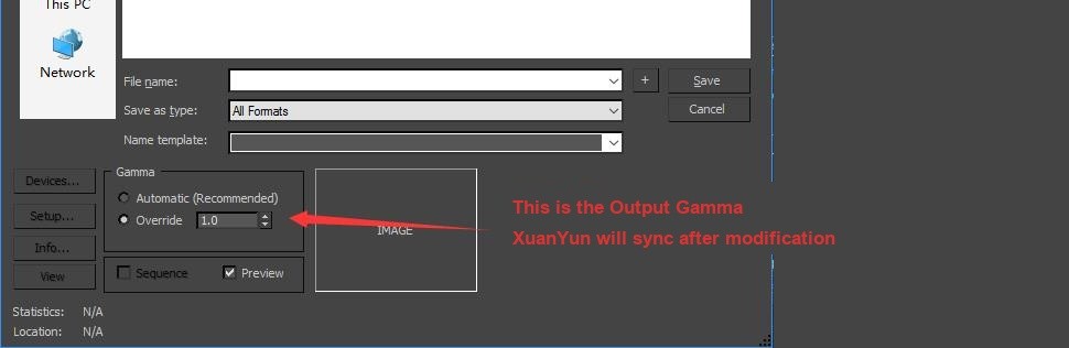 3ds Max Render menu, View Image File option