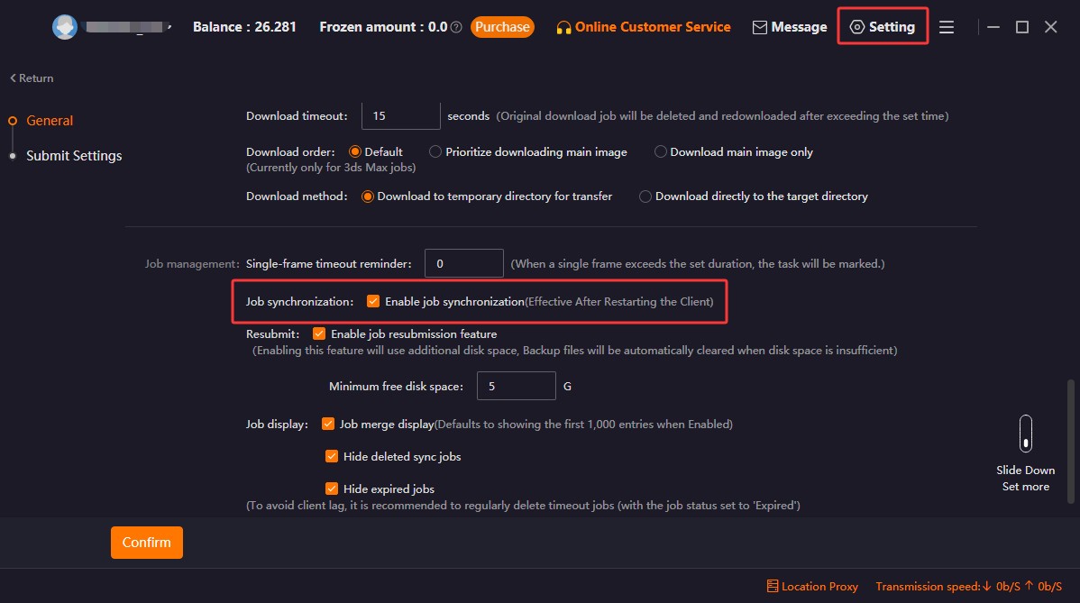Renderwow-How to view tasks submitted from other devices